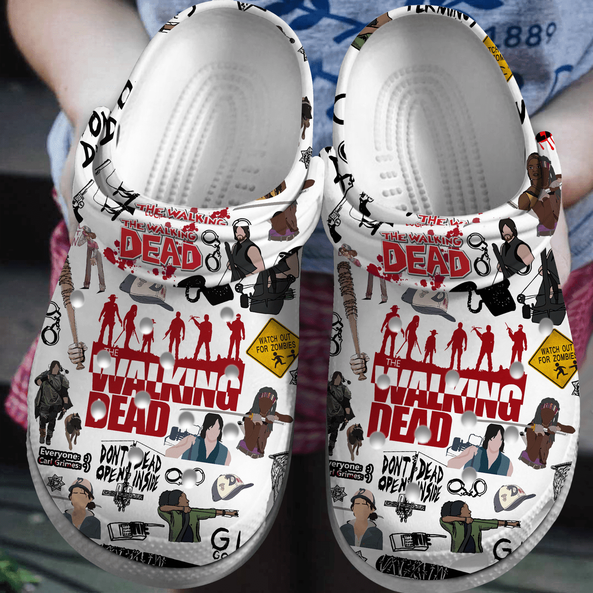 The Walking Dead TV Series Crocs For Men Women And Kids - GNL1462957