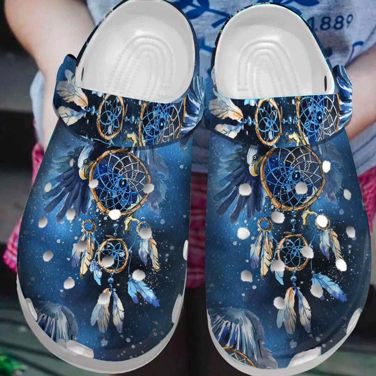 Native American Pattern Crocs Clog Shoes For Kid and Adult - GNL1462995