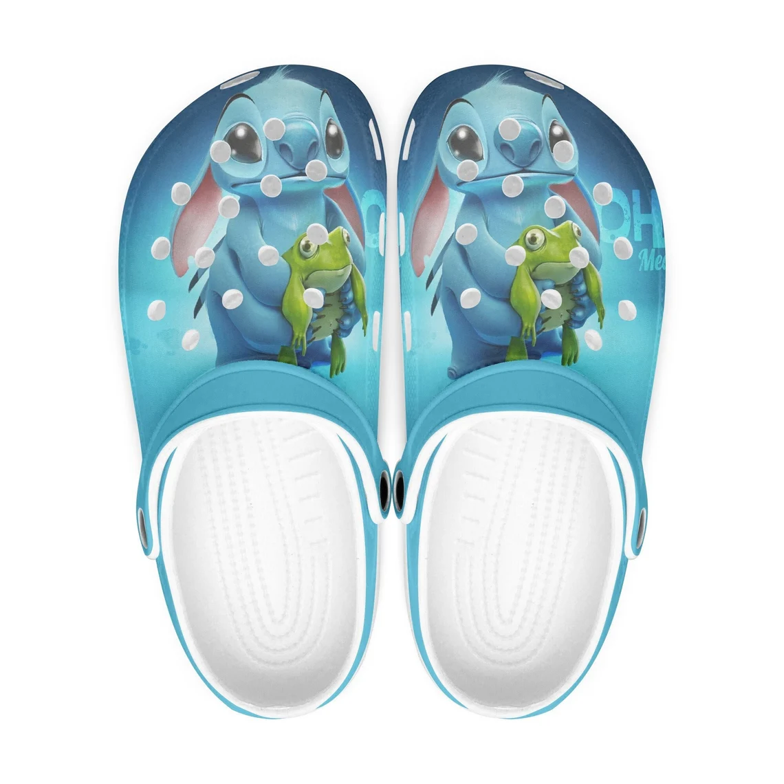 Stitch Lilo and Stitch Cartoon Crocs Crocband Shoes Clogs Custom Name