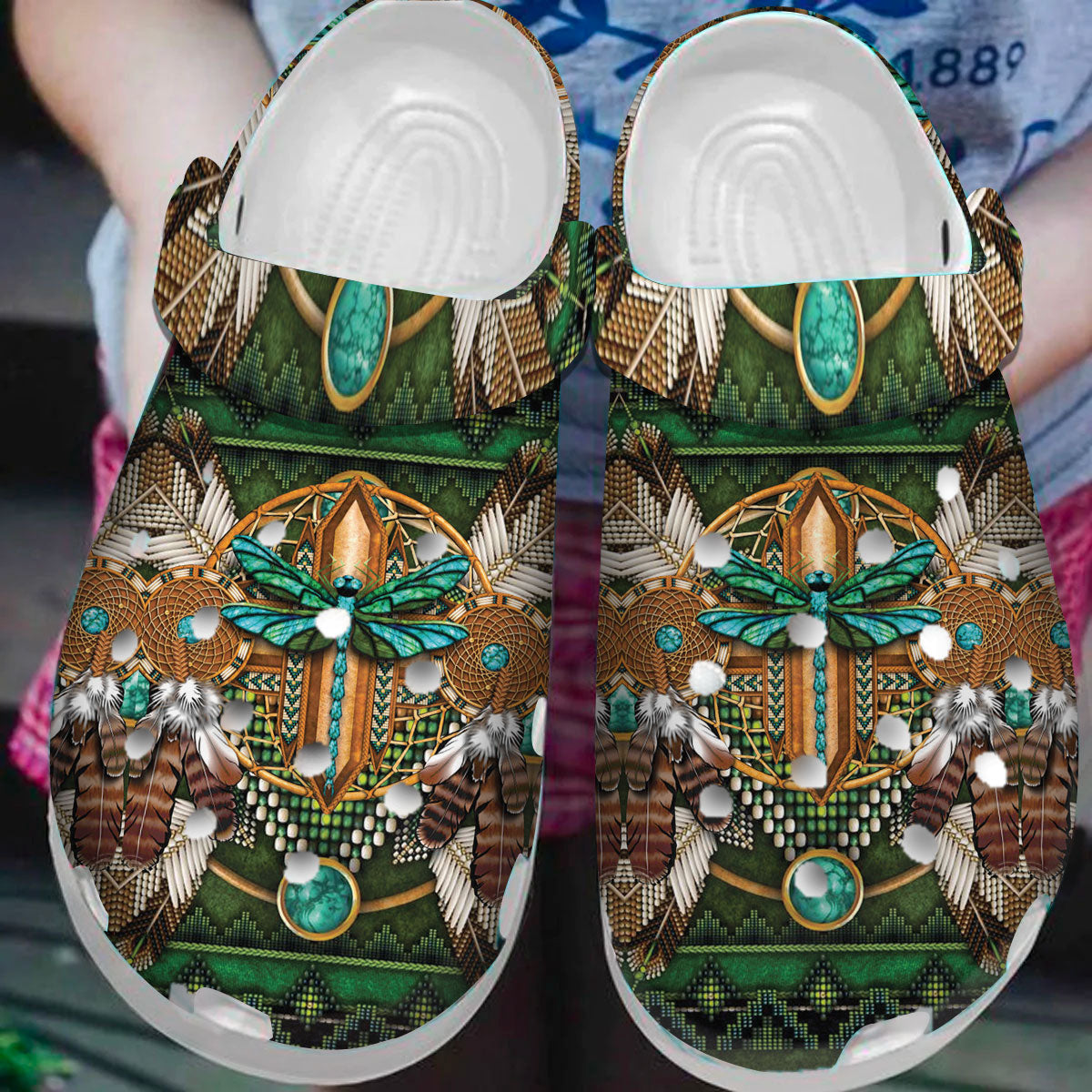 Native American Crocs Clog Shoes For Kid and Adult - GNL1463008