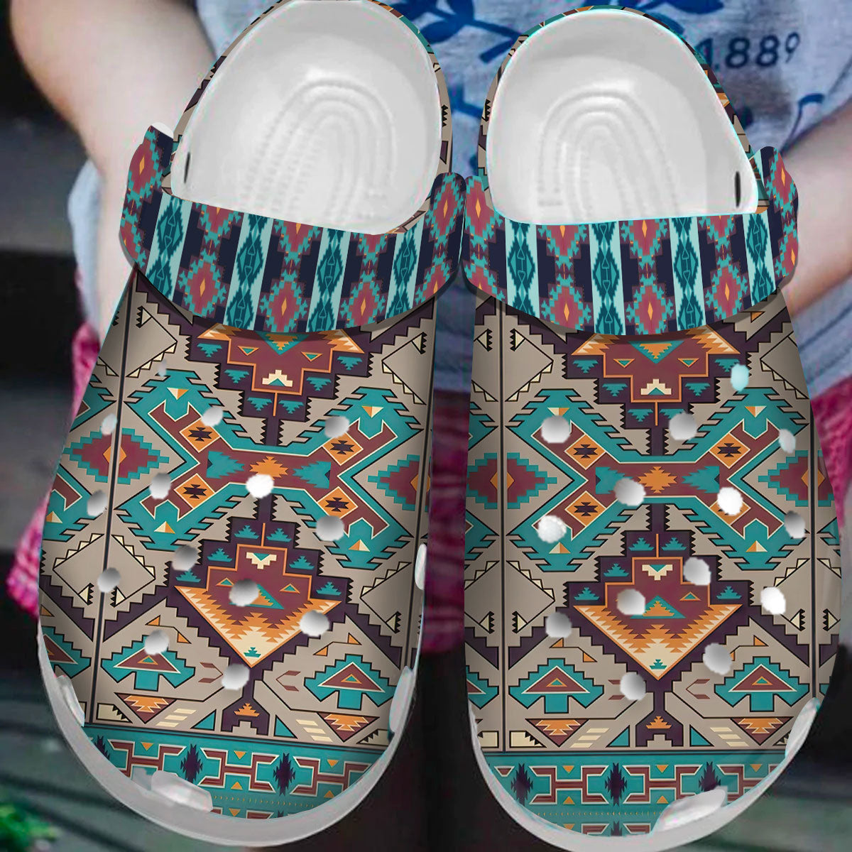 Native American Crocs Clog Shoes For Kid and Adult - GNL1463007