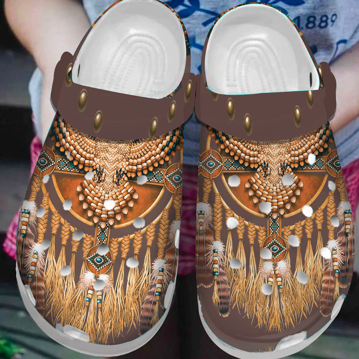 Native American Crocs Clog Shoes For Kid and Adult - GNL1462987