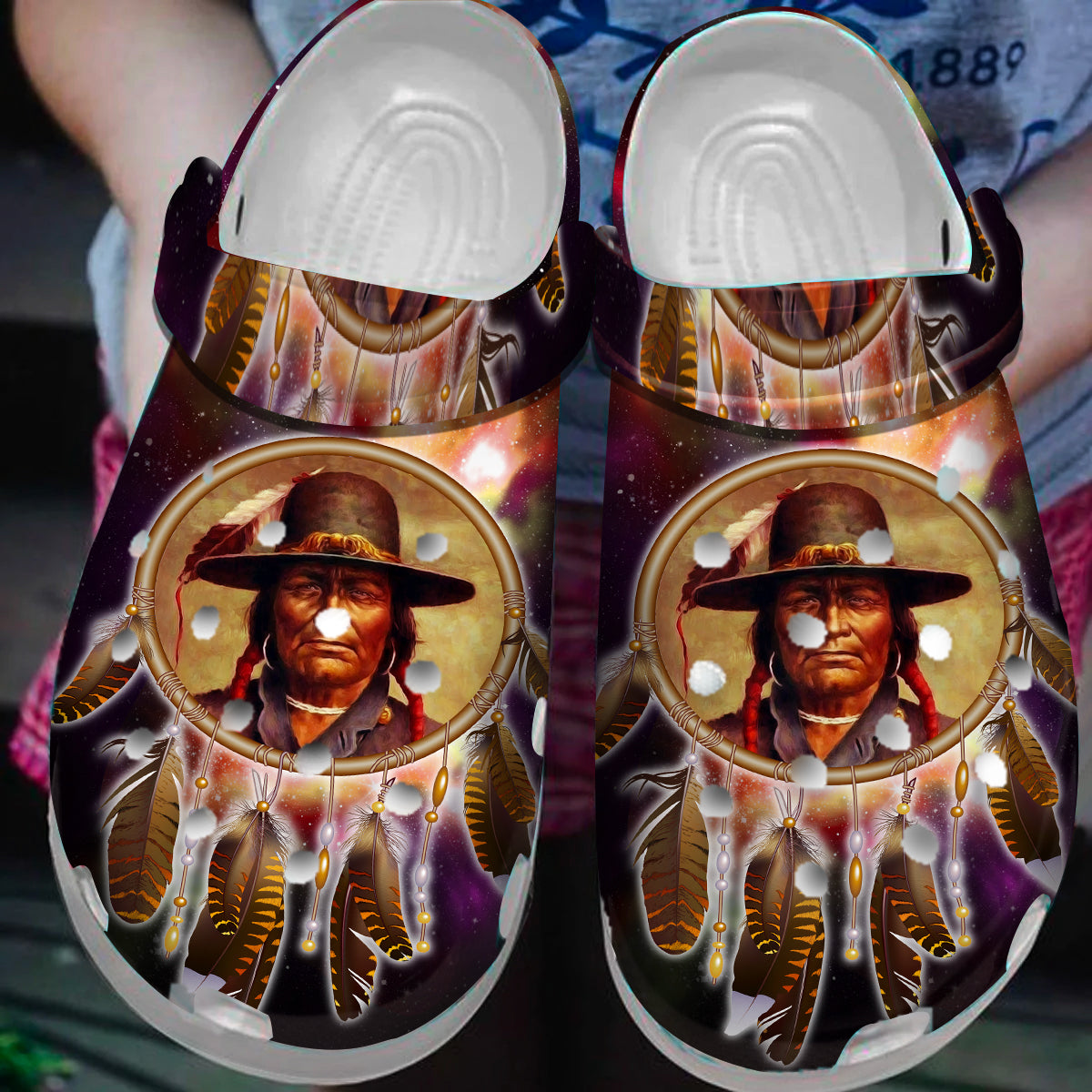 Native American Crocs Clog Shoes For Kid and Adult - GNL1463036