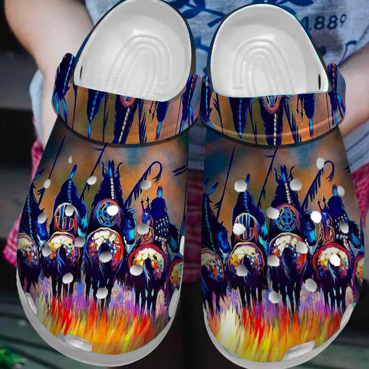Native American Crocs Clog Shoes For Kid and Adult - GNL1463023