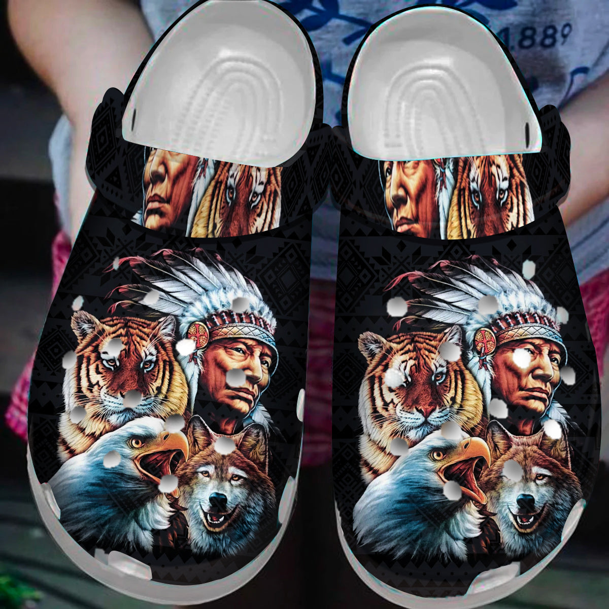 Native American Crocs Clog Shoes For Kid and Adult - GNL1463047