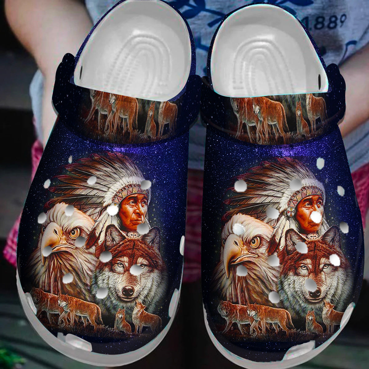 Native American Crocs Clog Shoes For Kid and Adult - GNL1463056