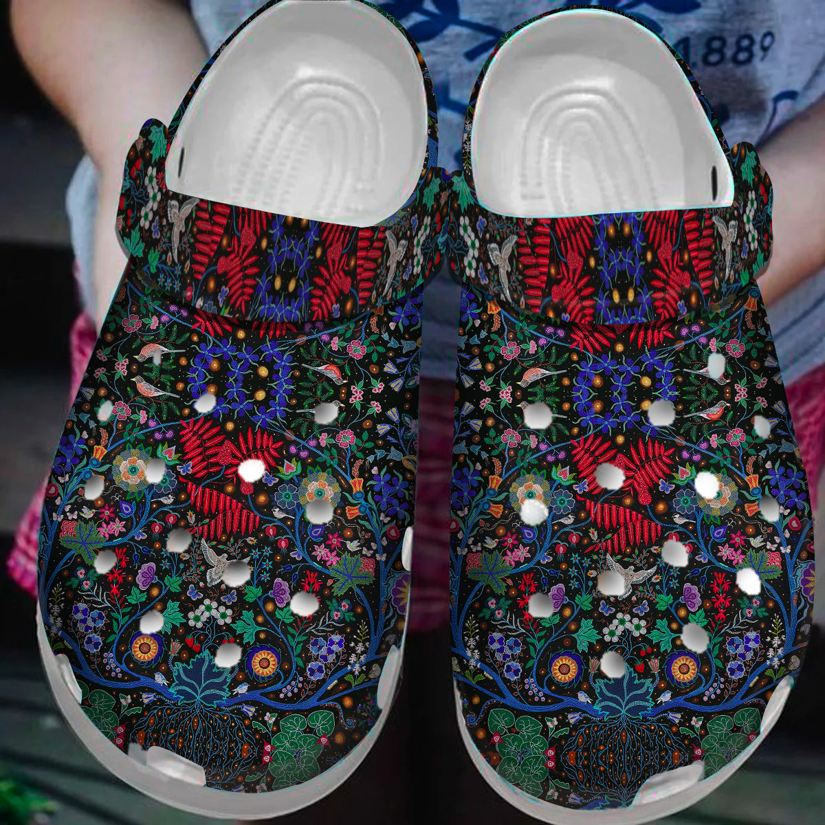 Native American Pattern Crocs Clog Shoes For Kid and Adult - GNL1463054
