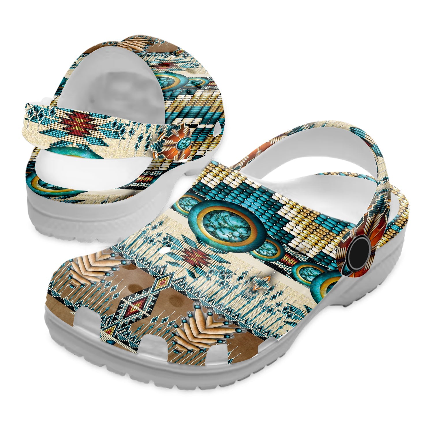 Native American Pattern Crocs Clog Shoes For Kid and Adult - GNL1463082