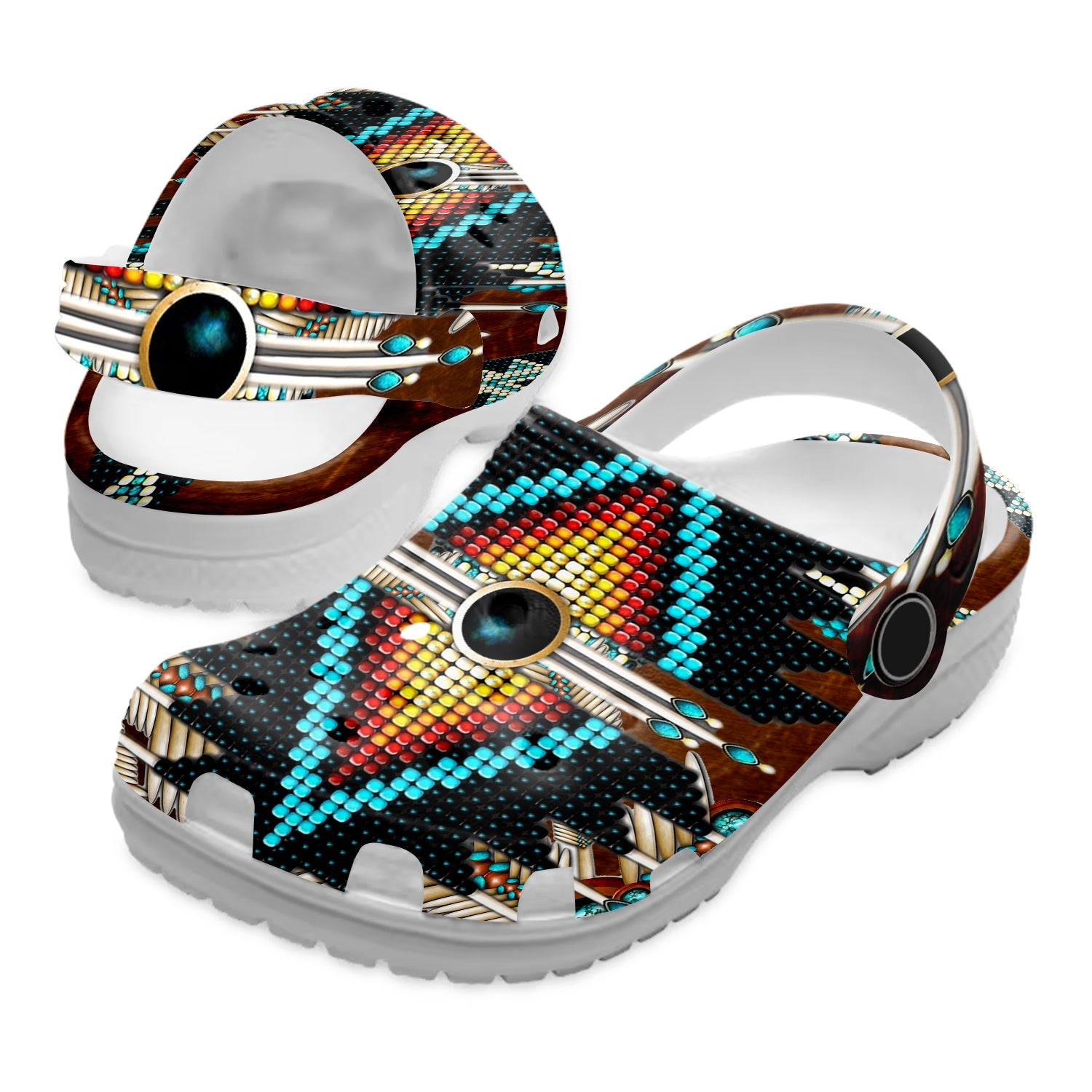 Native American Native Pattern Crocs Clog Shoes For Kid and Adult - GNL1463087
