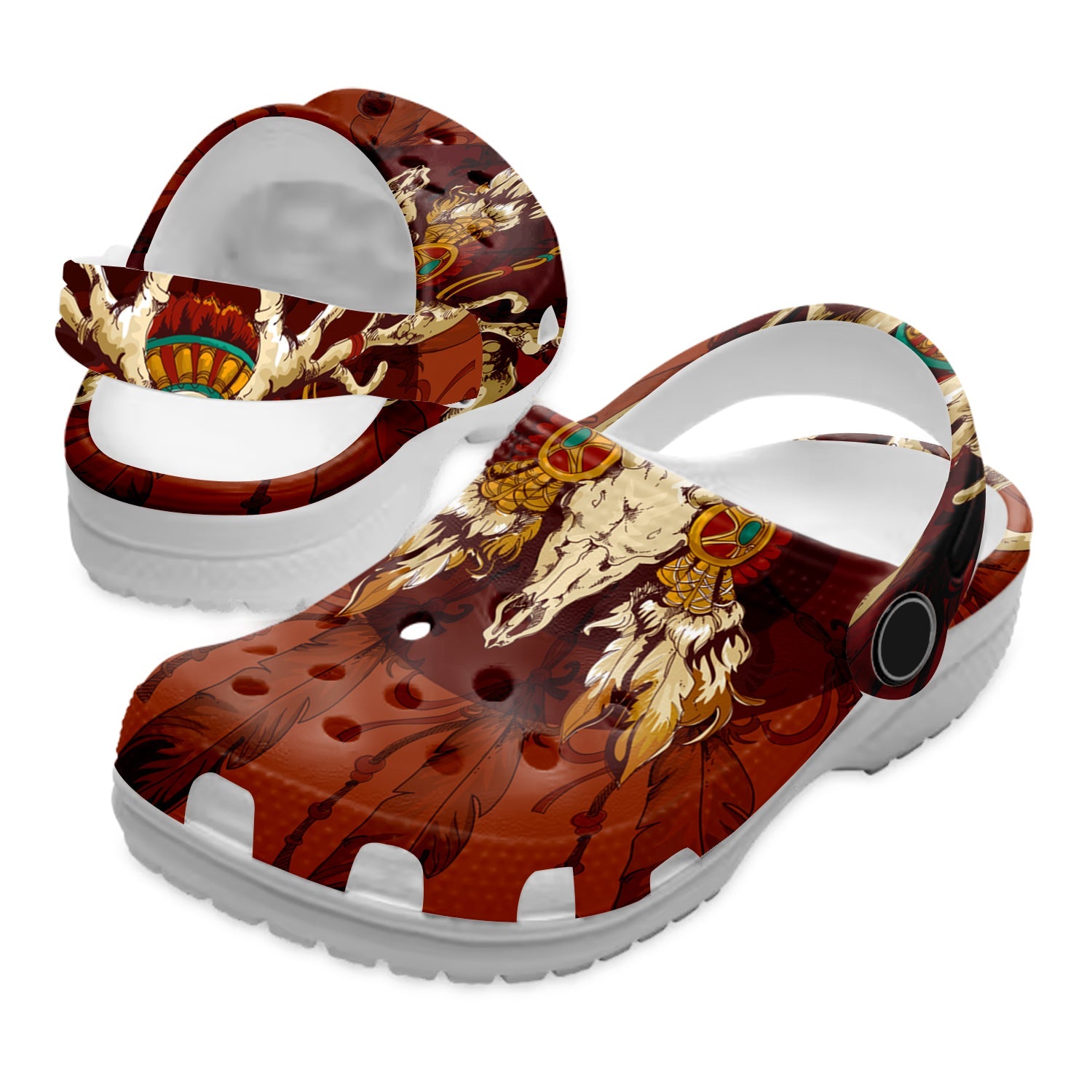 Native American Native Pattern Crocs Clog Shoes For Kid and Adult - GNL1463075