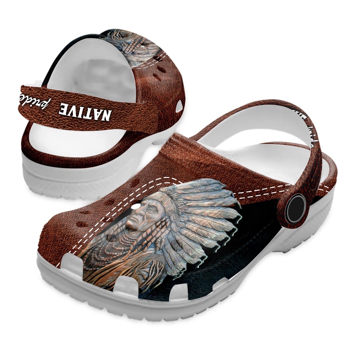 Native American Native Pattern Crocs Clog Shoes For Kid and Adult - GNL1463095