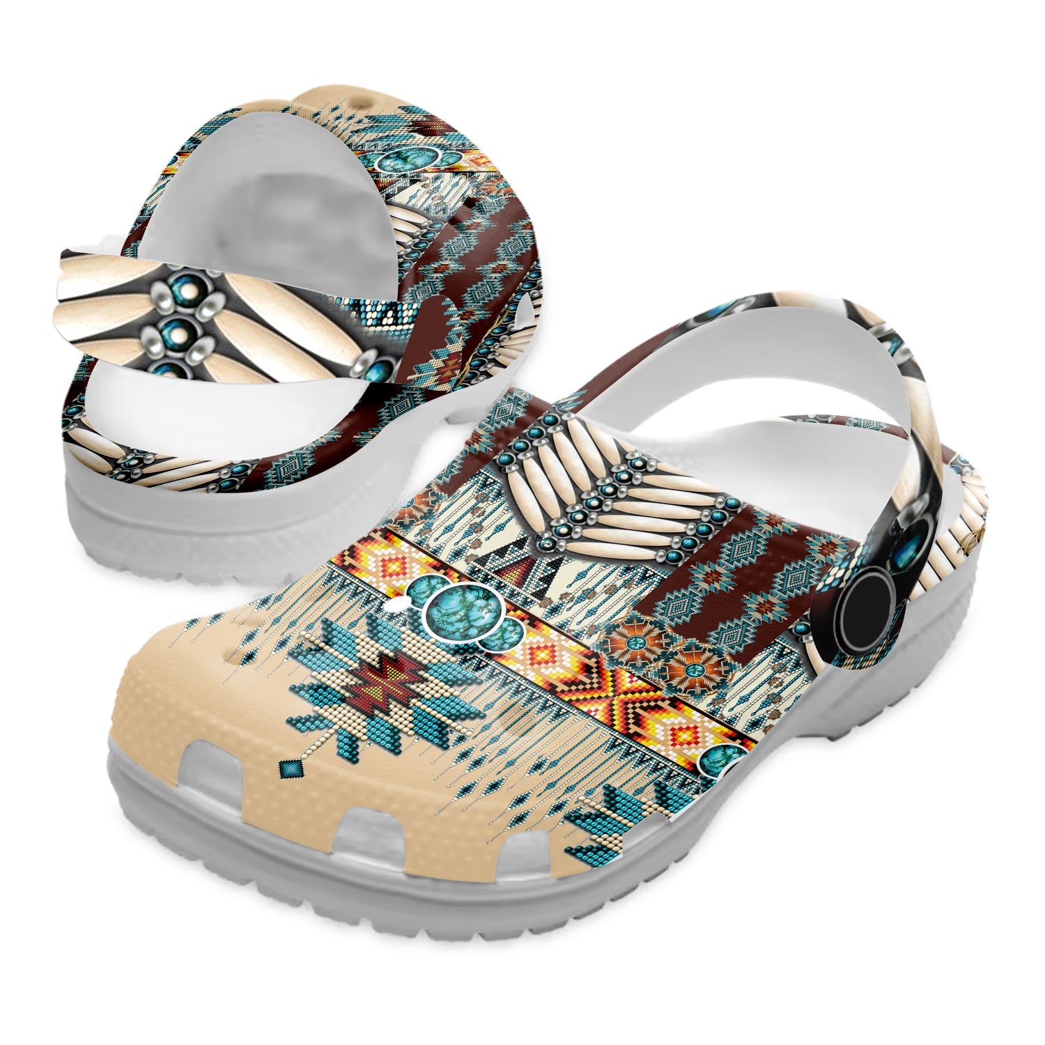Native American Native Owl Feather Crocs Clog Shoes For Kid and Adult - GNL1463071