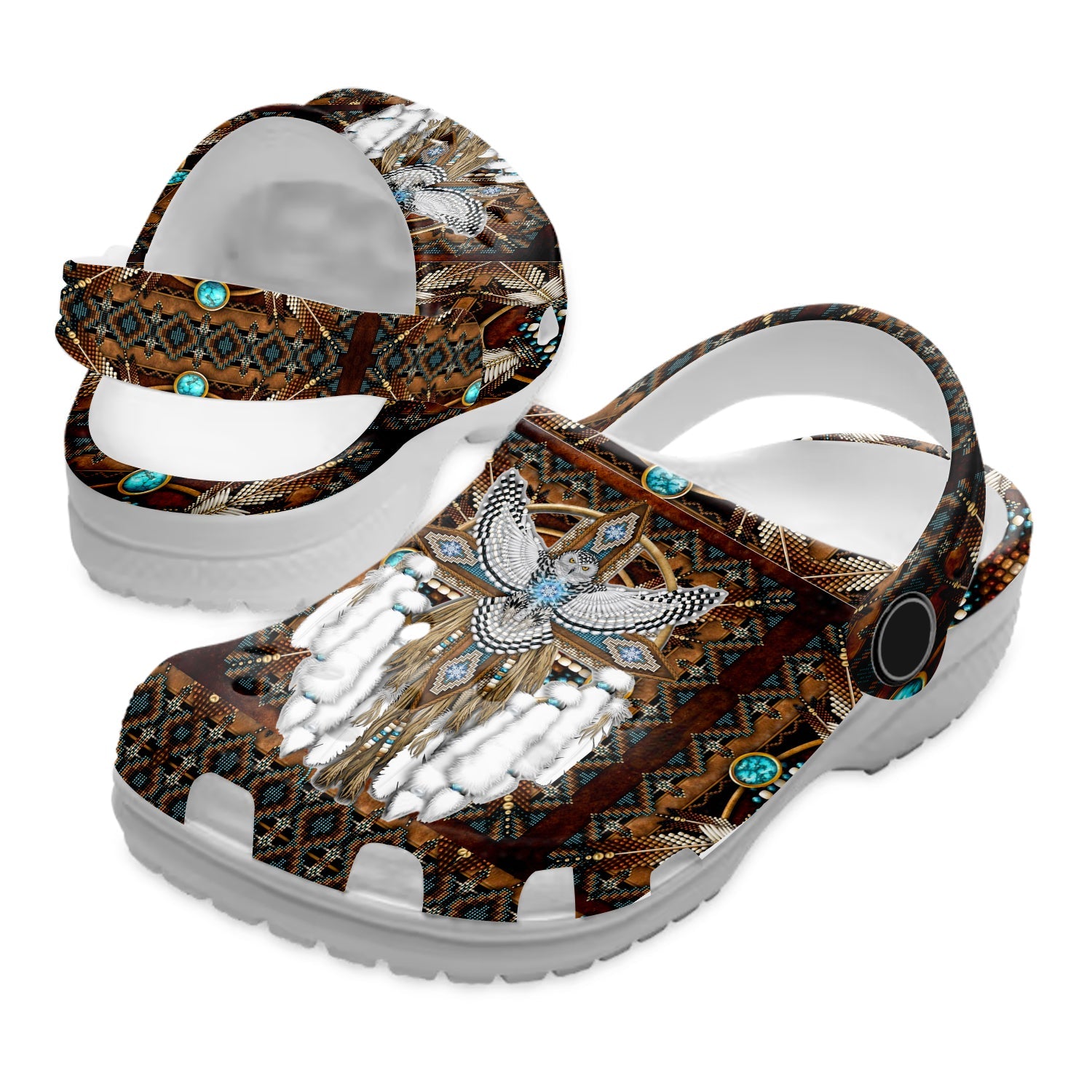 Native American Native Pattern Crocs Clog Shoes For Kid and Adult - GNL1463106