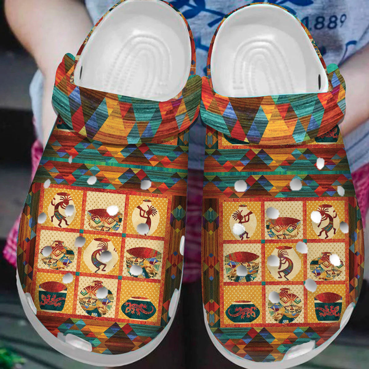 Native American Crocs Clog Shoes For Kid and Adult - GNL1463138