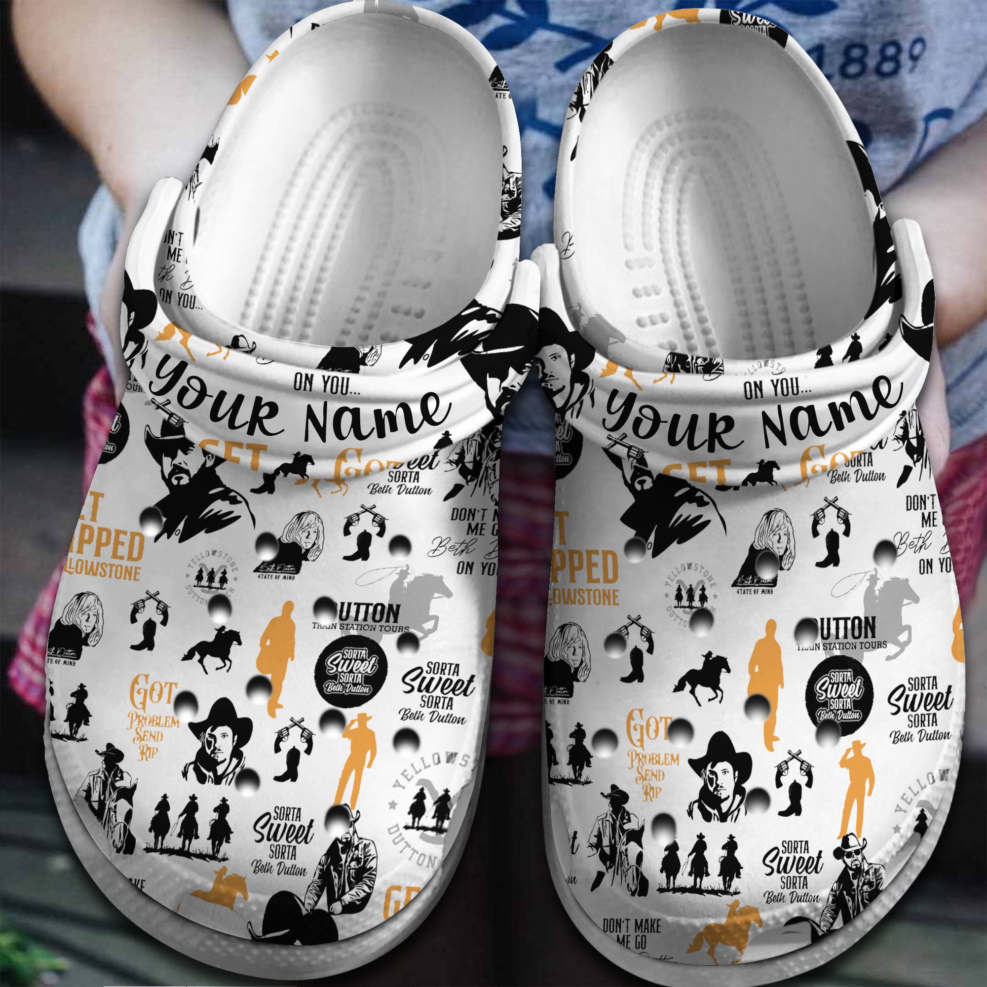 Yellowstone TV Series Crocs For Men Women And Kids - GNL1463182