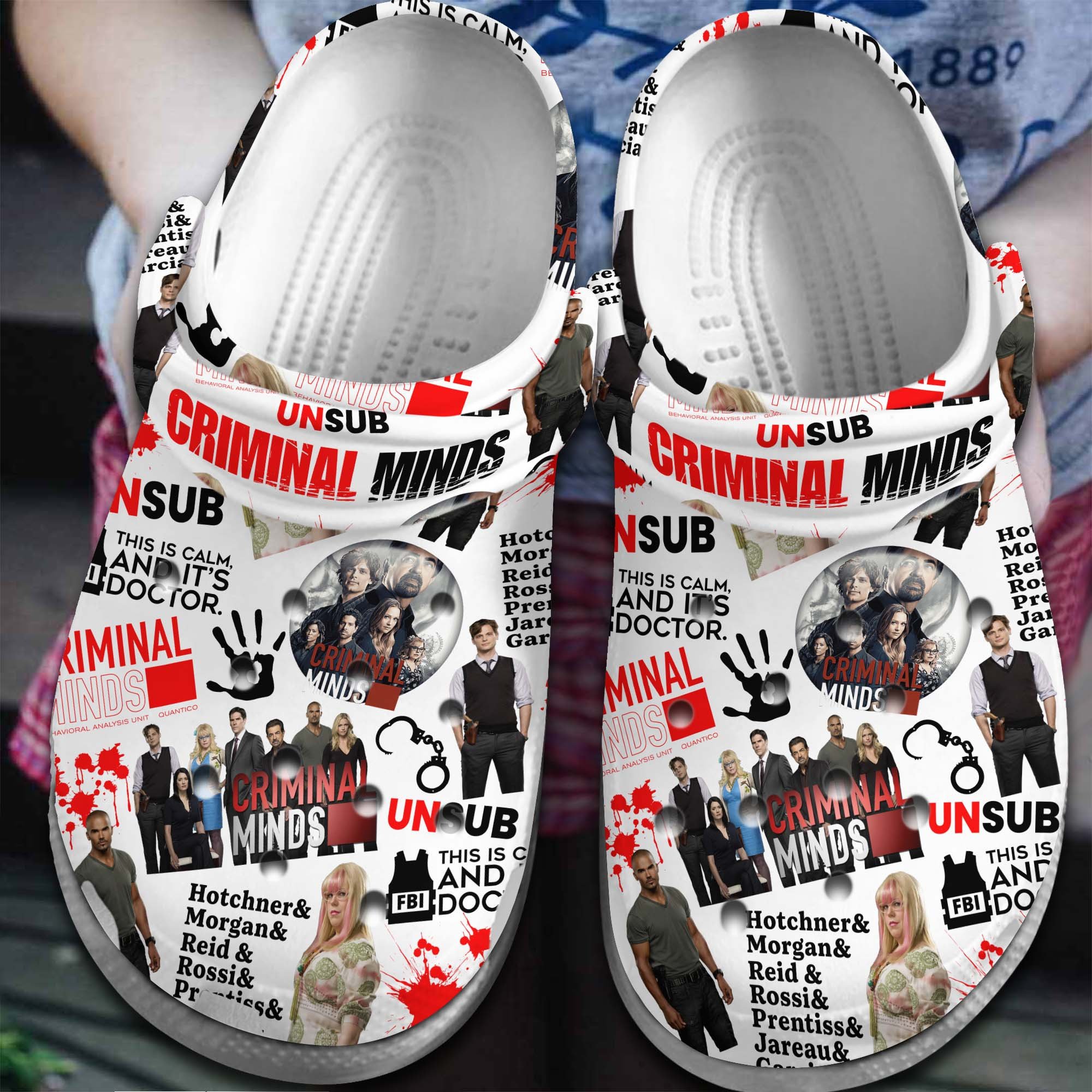 Criminal Minds TV Series Crocs For Men Women And Kids - GNL1463205