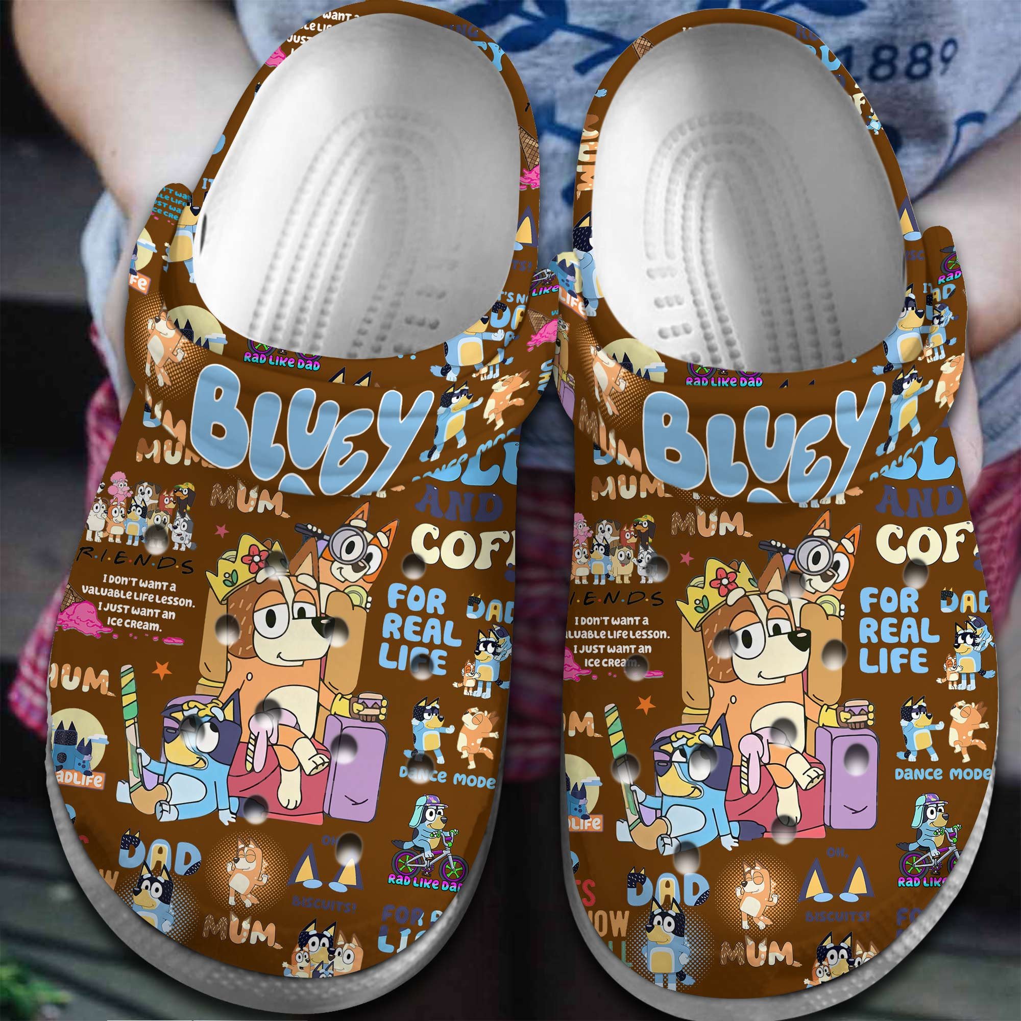 Bluey Cartoon Crocs For Men Women And Kids - GNL1463221