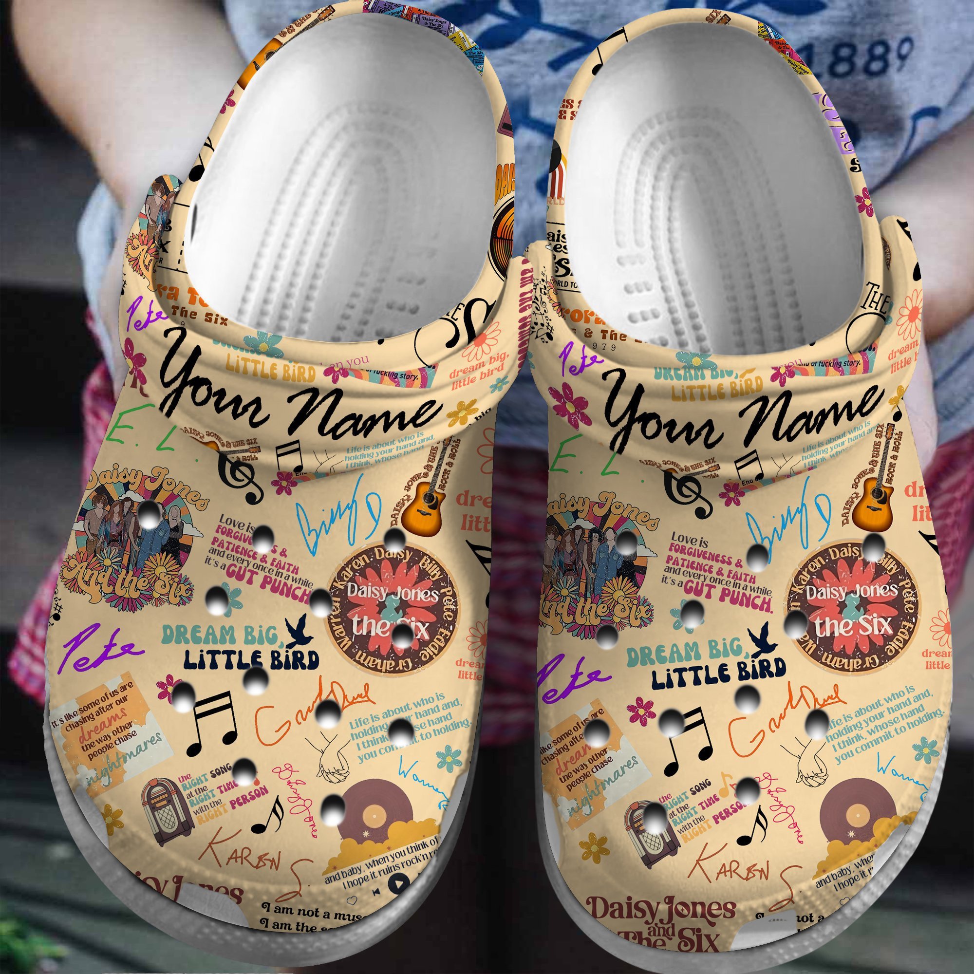 Daisy Jones & The Six TV Series Crocs - GNL1463225