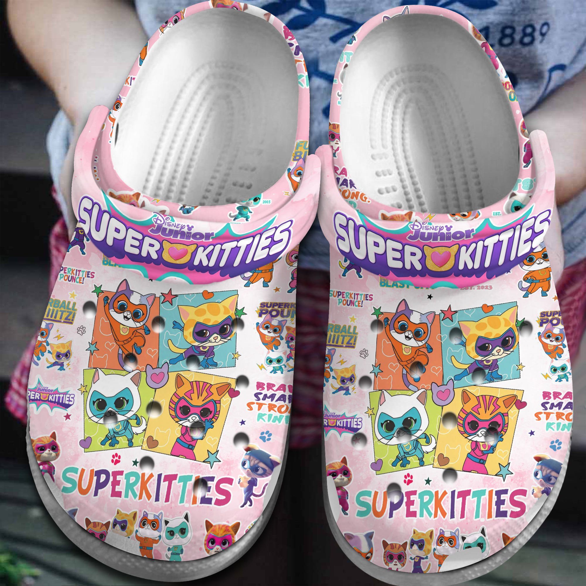 SuperKitties Cartoon Crocs For Men Women And Kids - GNL1463218