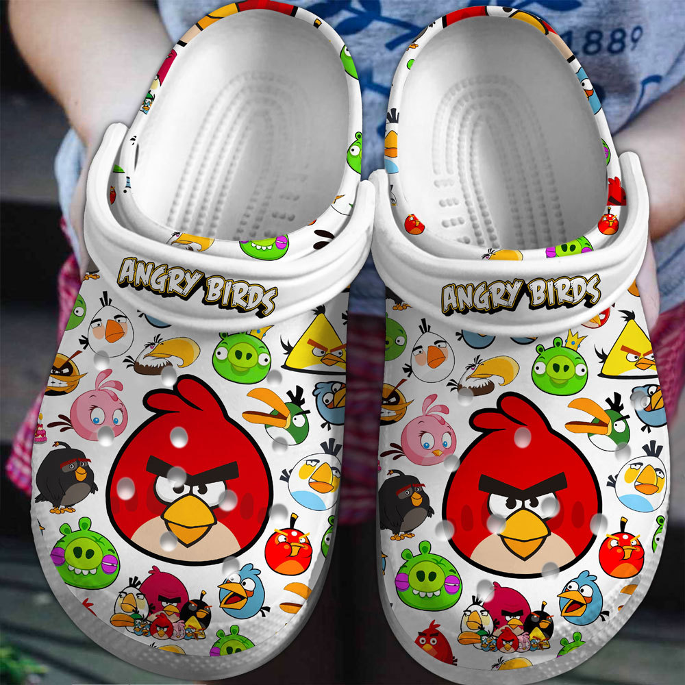 Angry Birds Game Crocs For Men Women And Kids - GNL1463226