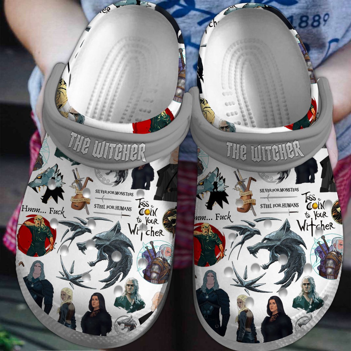 The Witcher TV Series Game Crocs For Men Women And Kids