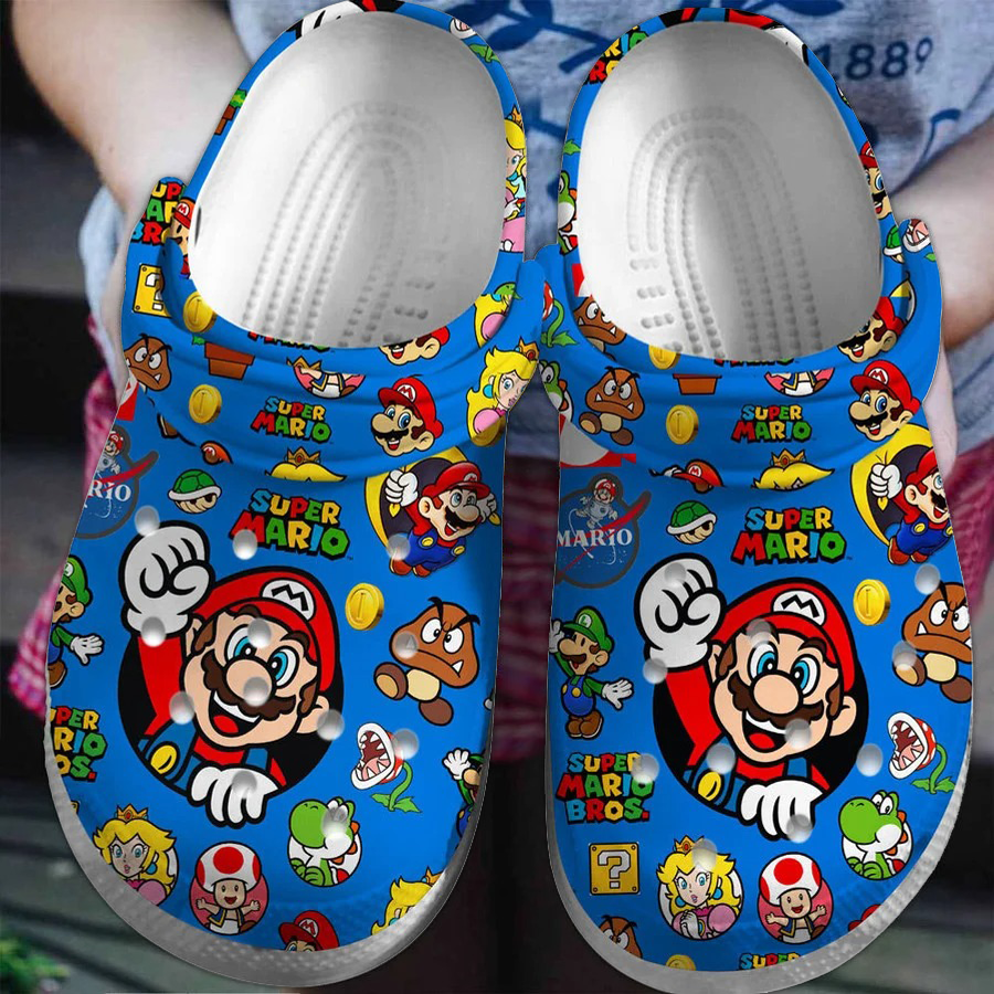 Super Mario Game Crocs For Men Women And Kids - GNL1463250