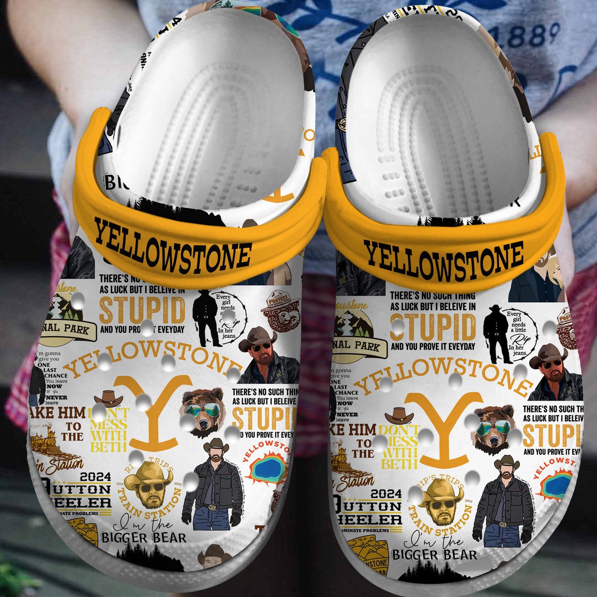Yellowstone TV Series Crocs For Men Women And Kids - GNL1463294