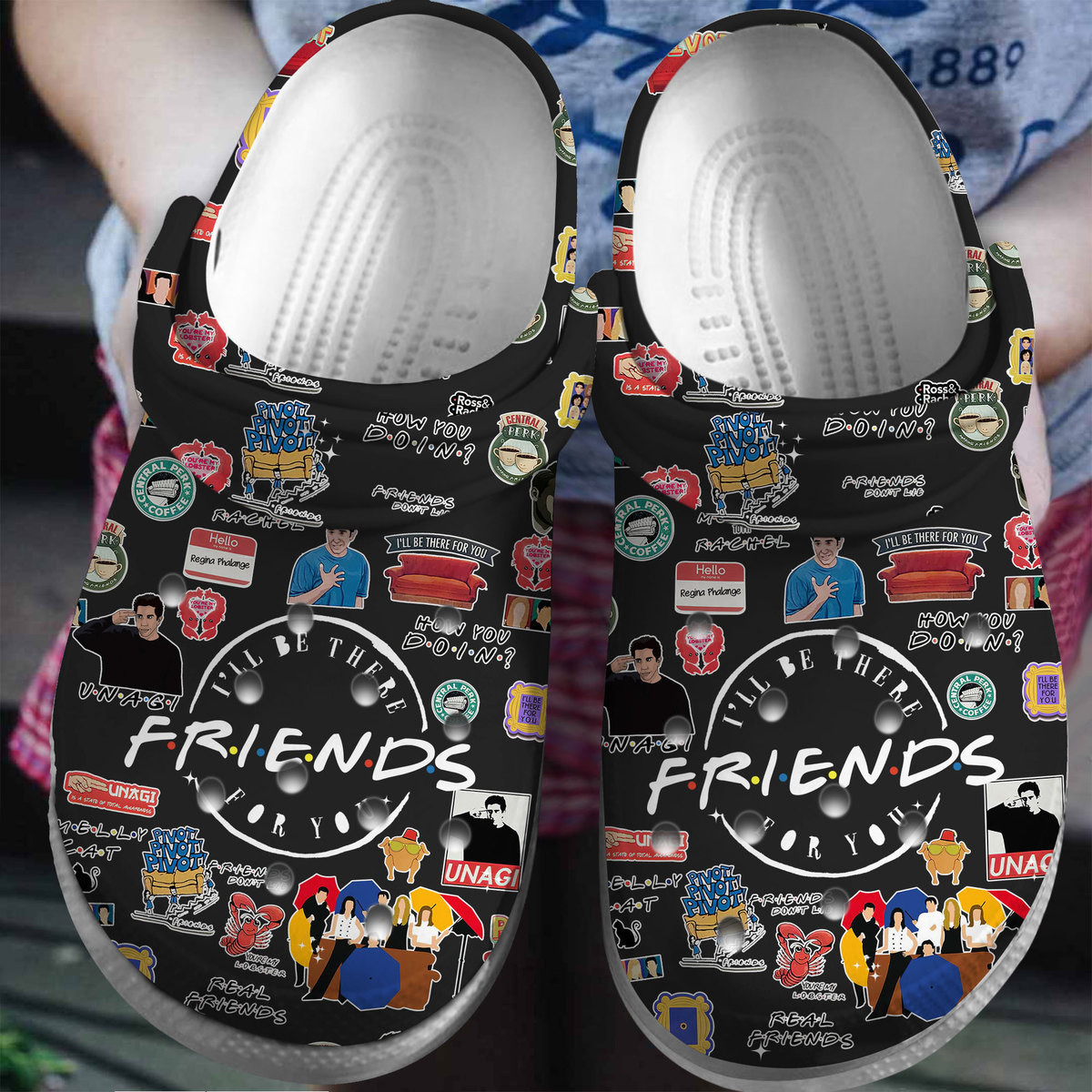Friends TV Series Crocs For Men Women And Kids - GNL1463305