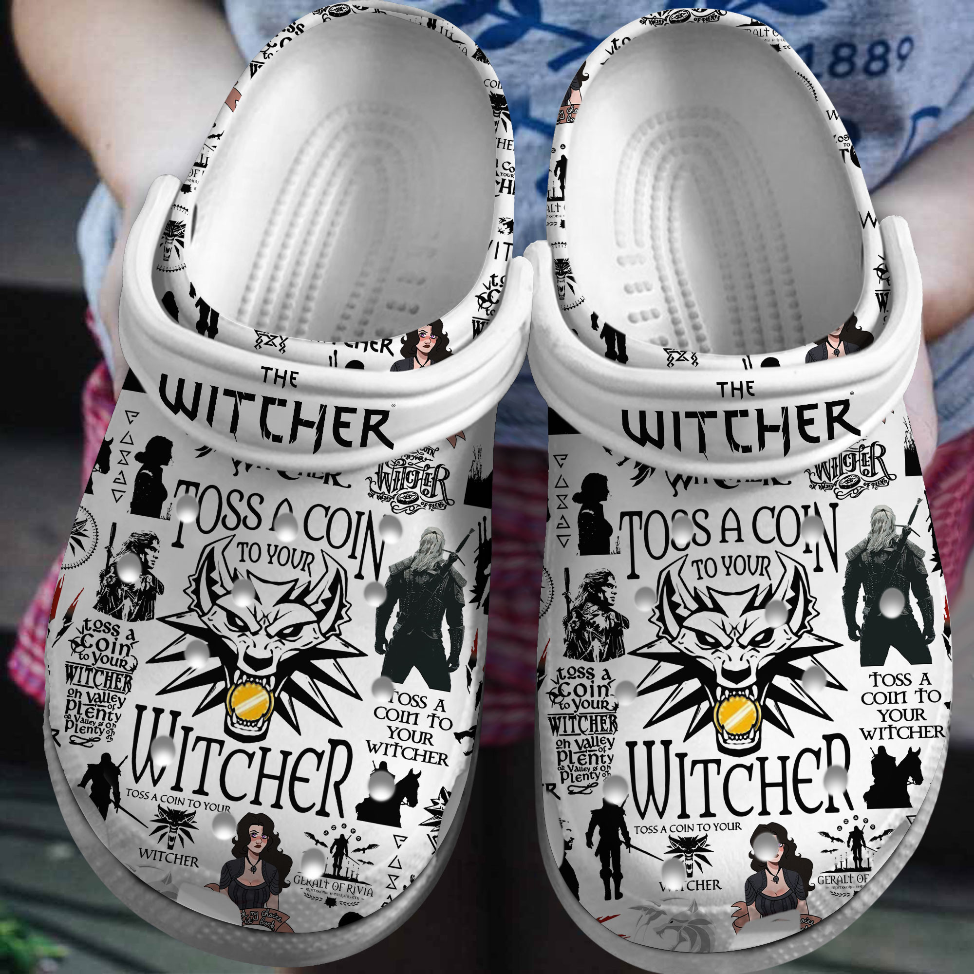 The Witcher TV Series Crocs For Men Women And Kids - GNL1463325