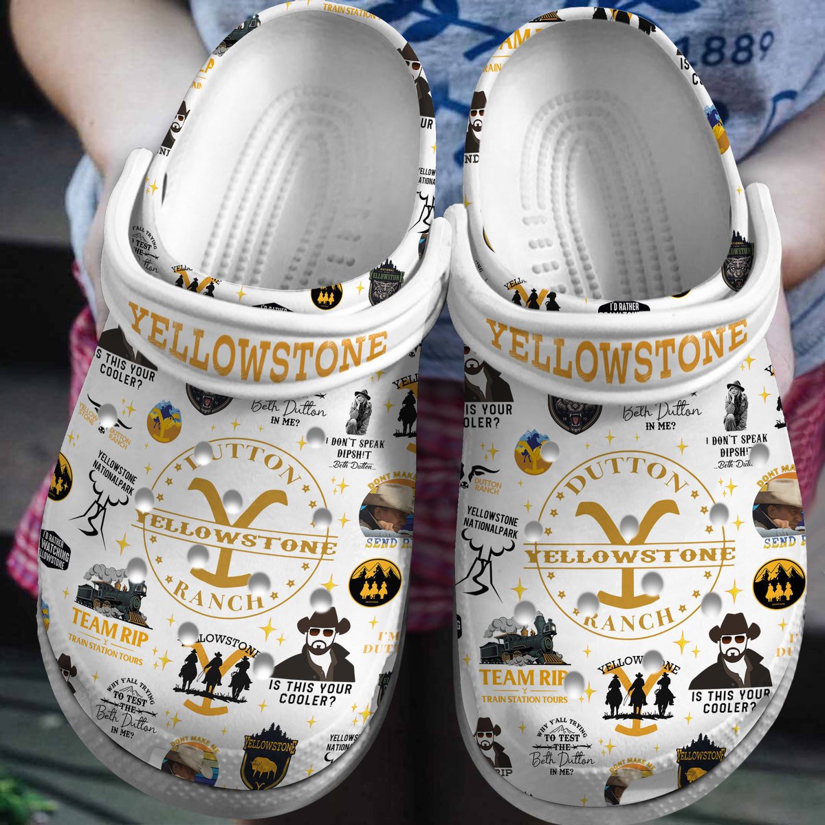 Yellowstone TV Series Crocs For Men Women And Kids - GNL1463334