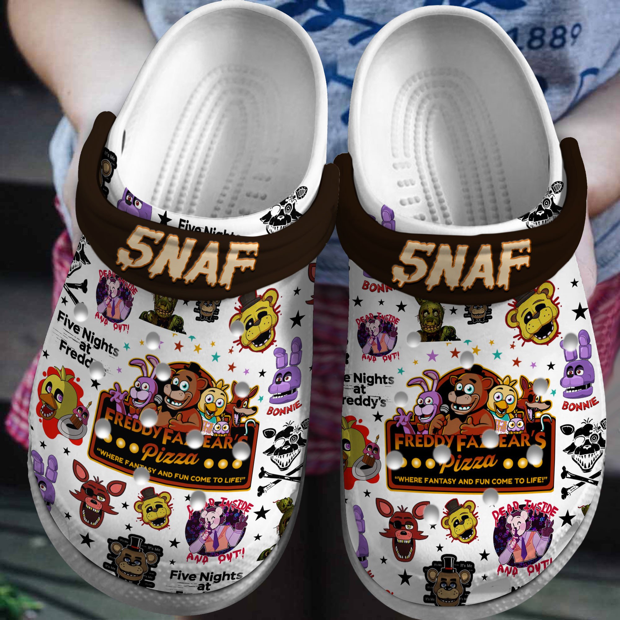 Five Nights at Freddys Game Crocs For Men Women And Kids - GNL1463337