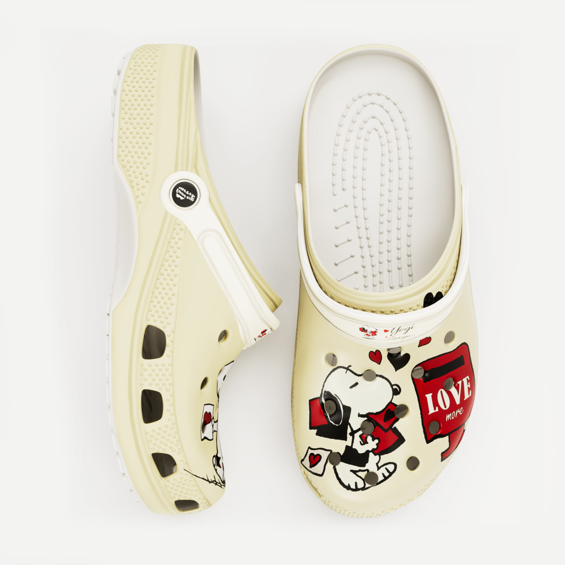 Snoopy Peanuts Cartoon Dog Crocs For Men Women And Kids 3D Clog Shoes