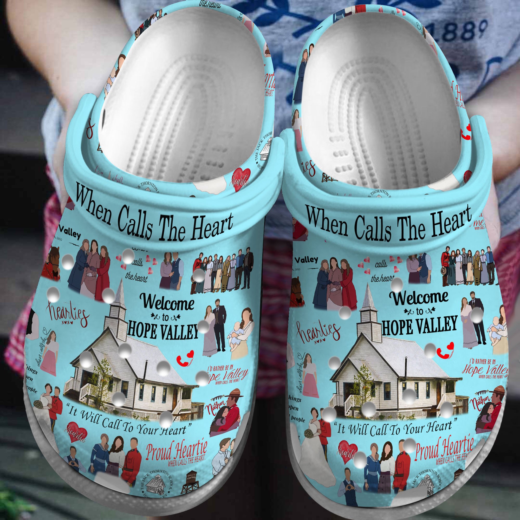 When Calls The Heart TV Series Crocs For Men Women And Kids - GNL1463416