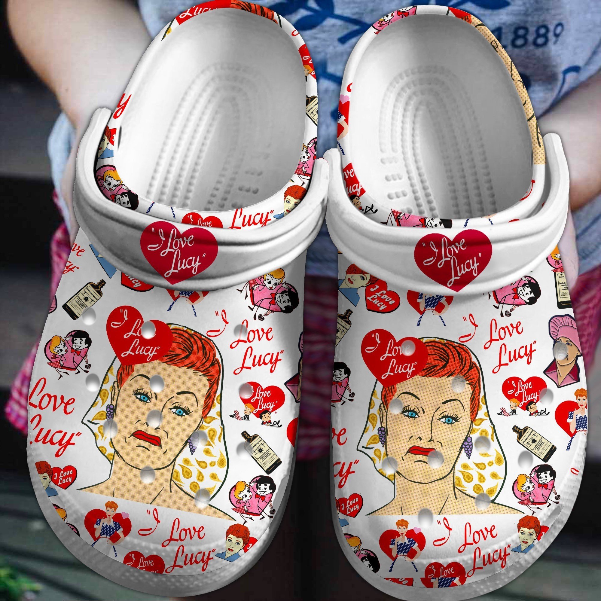 I Love Lucy TV Series Crocs For Men Women And Kids - GNL1463414