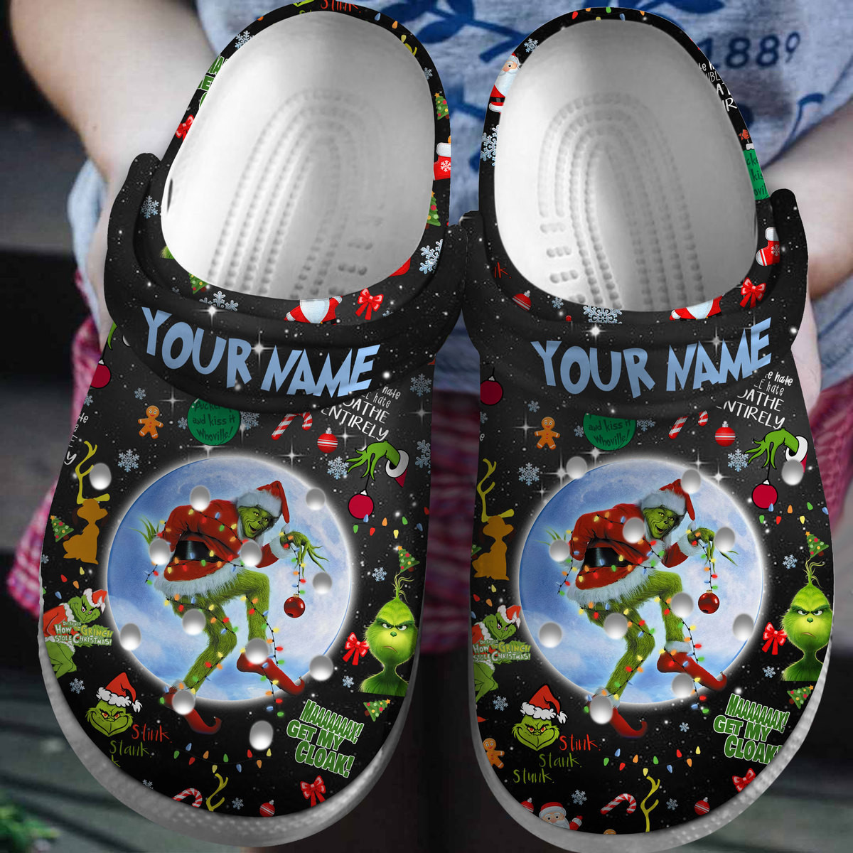 The Grinch Cartoon Crocs For Men Women And Kids - GNL1463498