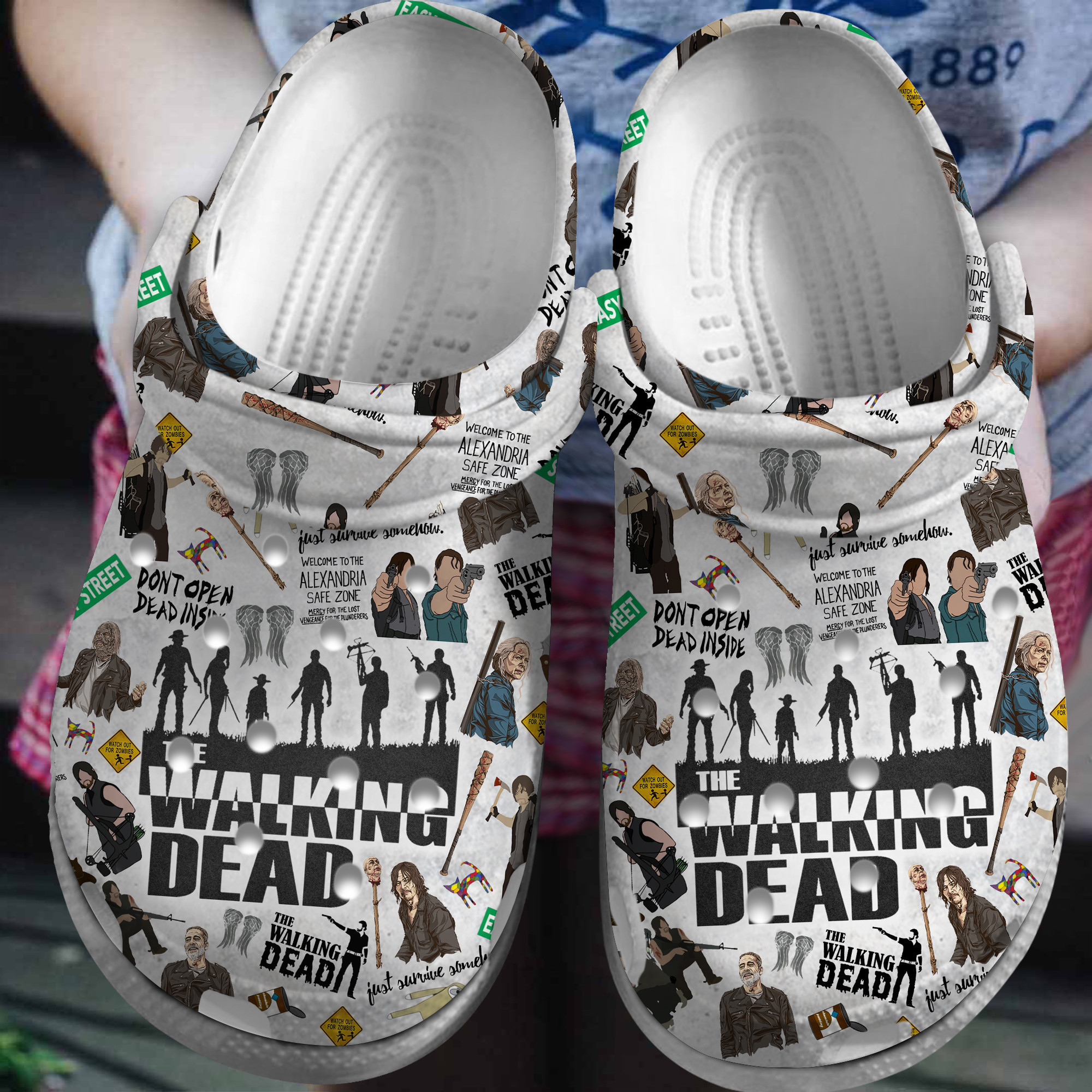 The Walking Dead TV Series Crocs For Men Women And Kids - GNL1463495