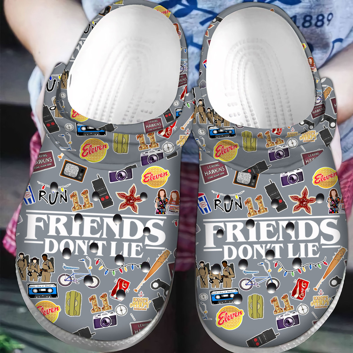 Stranger Things TV Series Crocs For Men Women And Kids - GNL1463515