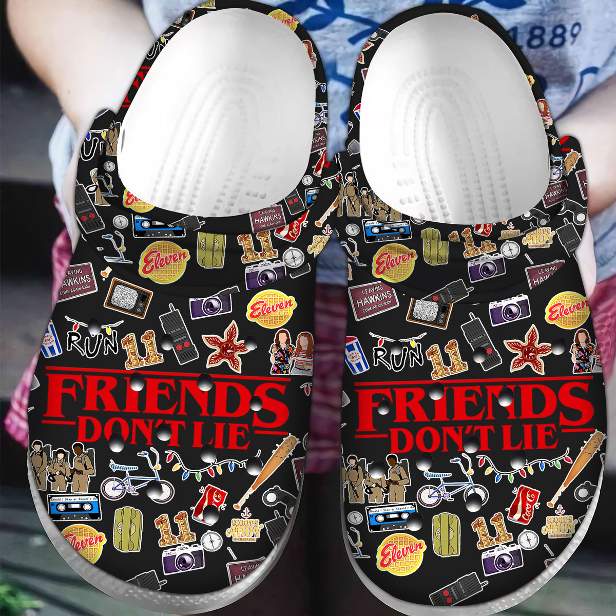 Stranger Things TV Series Crocs For Men Women And Kids - GNL1463542
