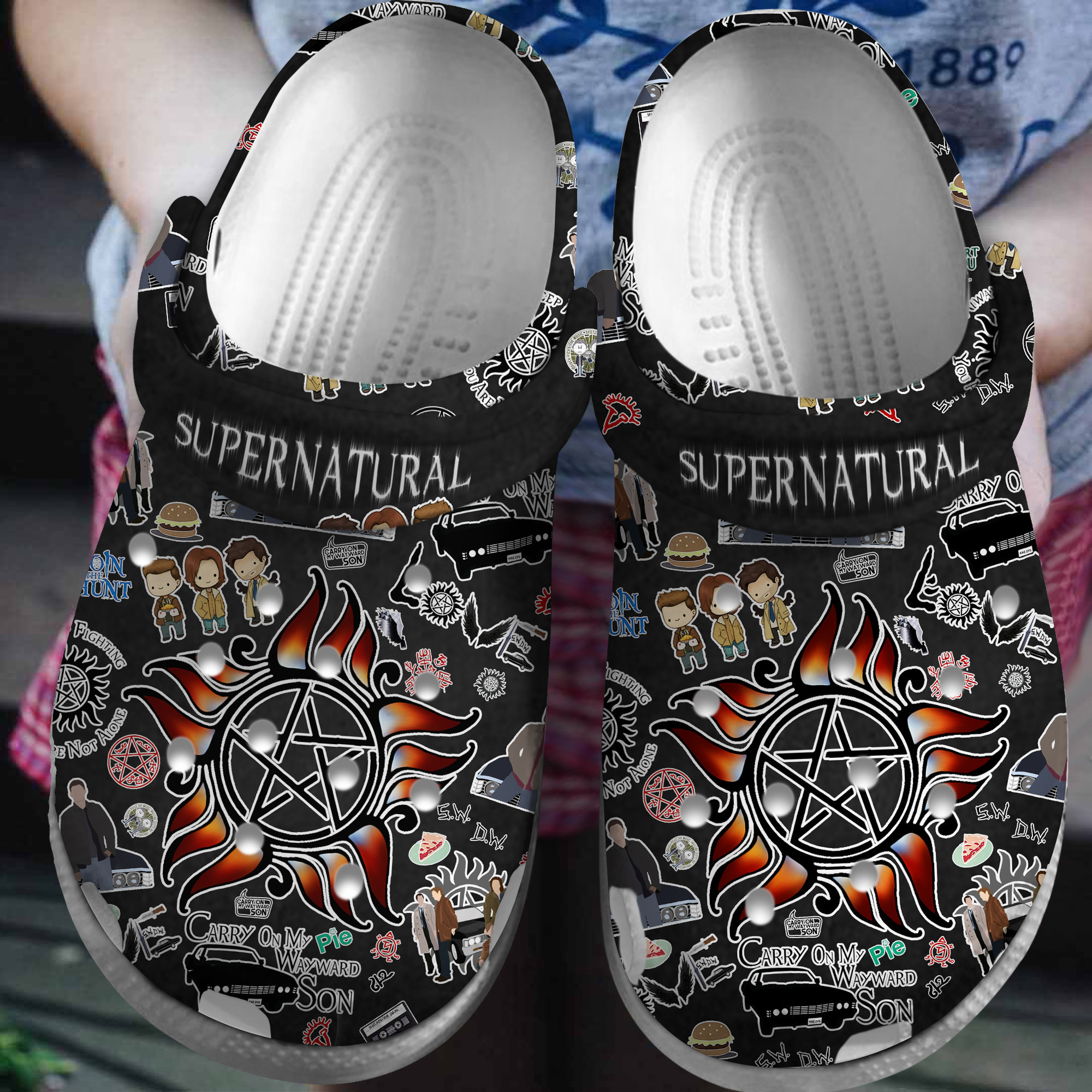 Supernatural TV Series Crocs For Men Women And Kids - GNL1463569