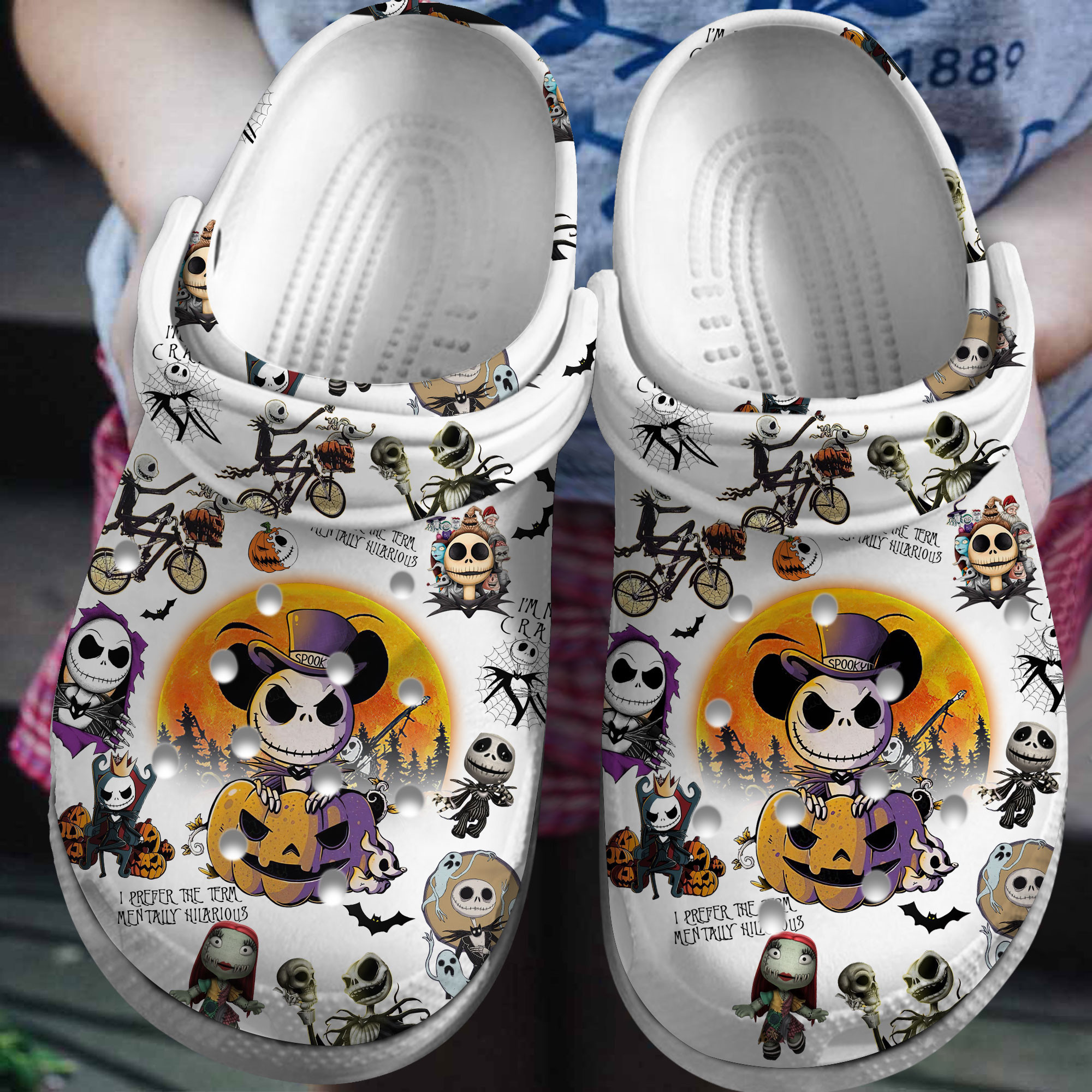 The Nightmare Before Christmas Cartoon Crocs - GNL1463554