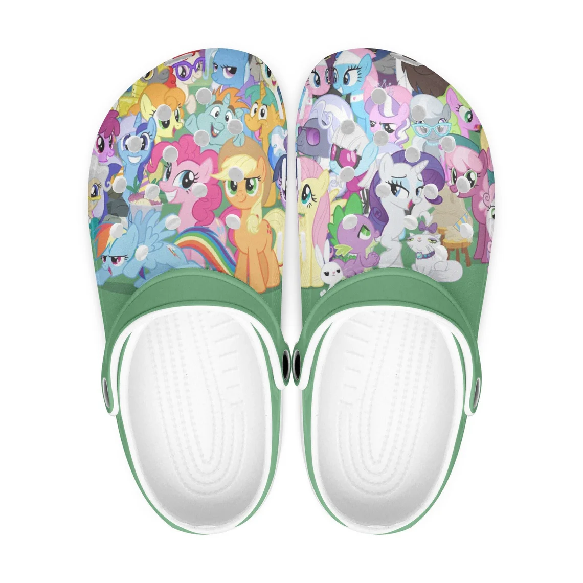My Little Pony Dash Cartoon Crocs Crocband Shoes Clogs Custom Name