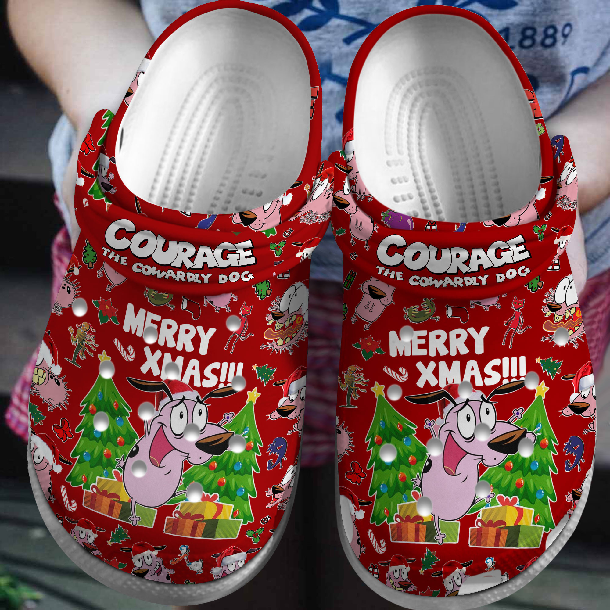 Courage The Cowardly Dog TV Series Crocs - GNL1463606