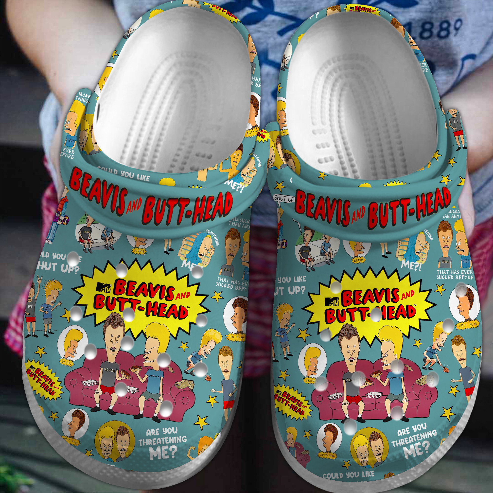 Beavis And Butt Head TV Series Crocs For Men Women And Kids - GNL1463593