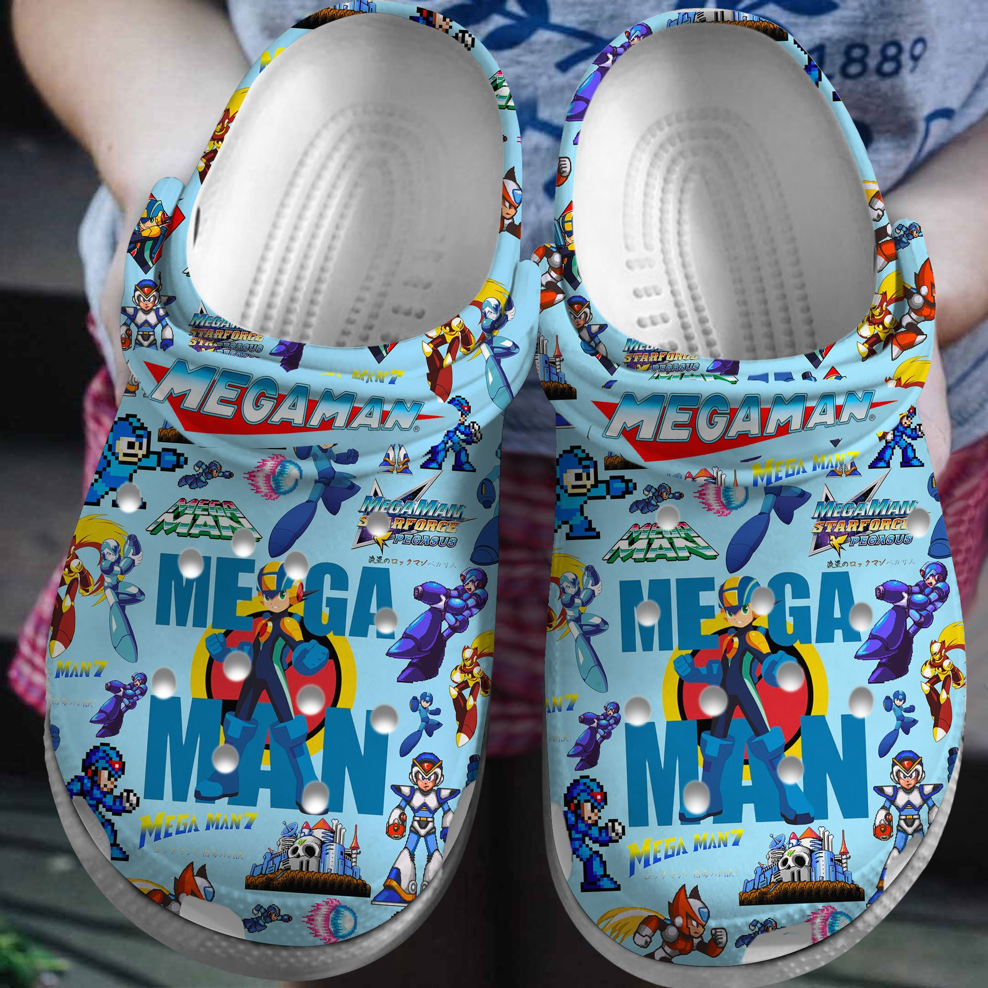 Mega Man Game Crocs For Men Women And Kids - GNL1463605