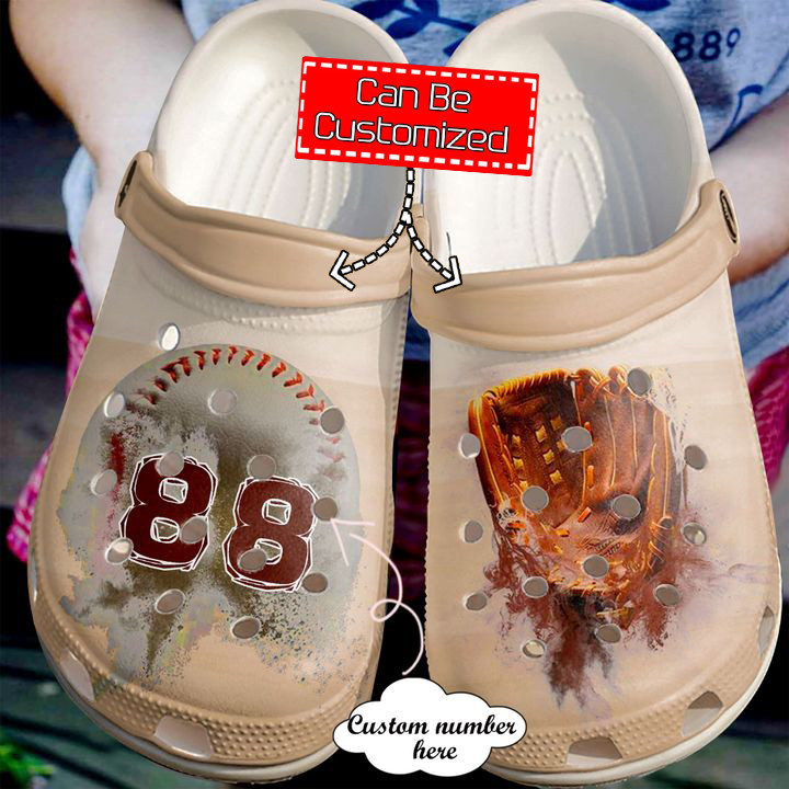 Baseball Baseball Personalized Vintage Crocs Shoes For Men And Women