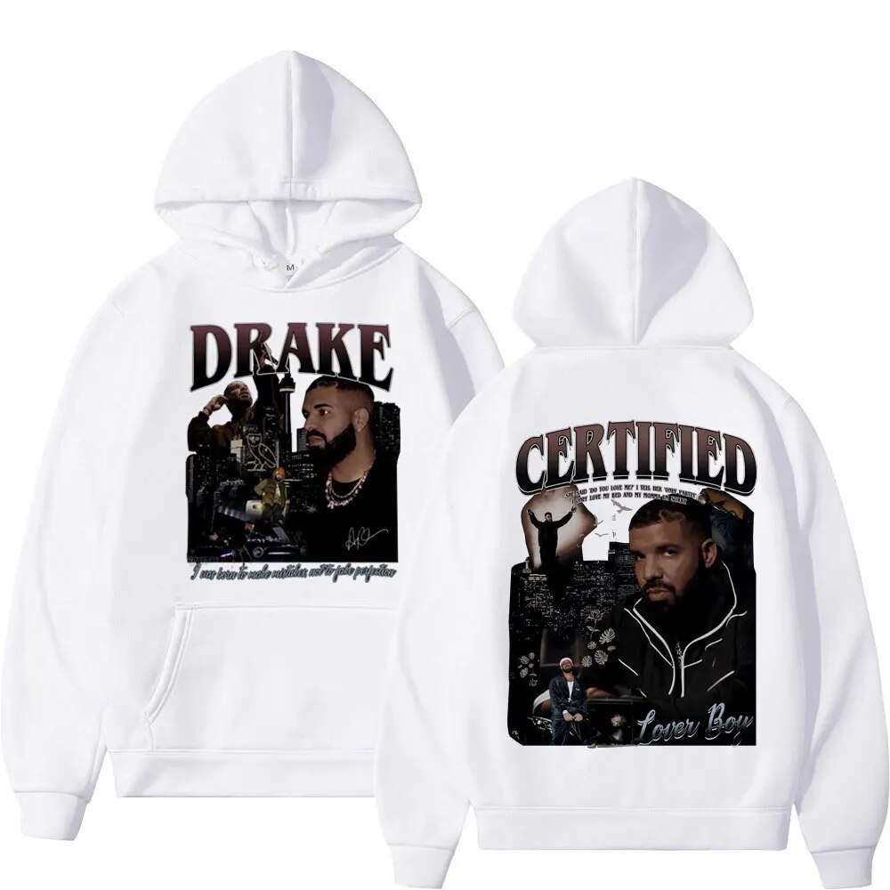 Trend Rapper Drake Graphic Hoodie