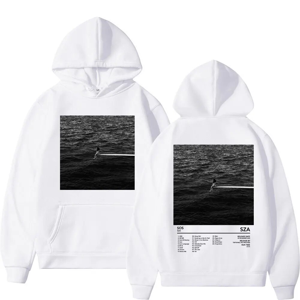 Tuledai Vintage Singer Sza Sos Music Album Hoodie