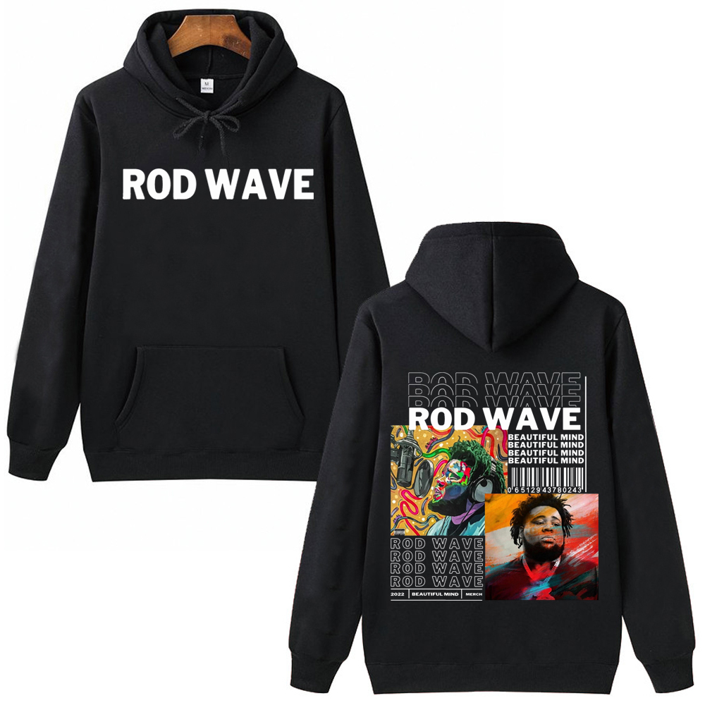 Tuledai Rod Wave Hip Hop Music Hoodie Man Woman Harajuku Tops Fans Gift