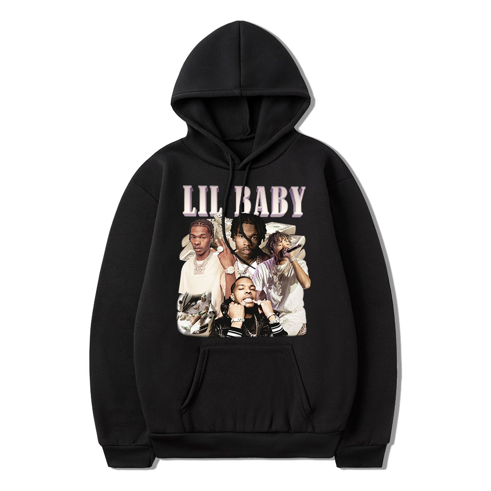 Sheruniverse Hip Hop Rapper Lil Baby Hoodie