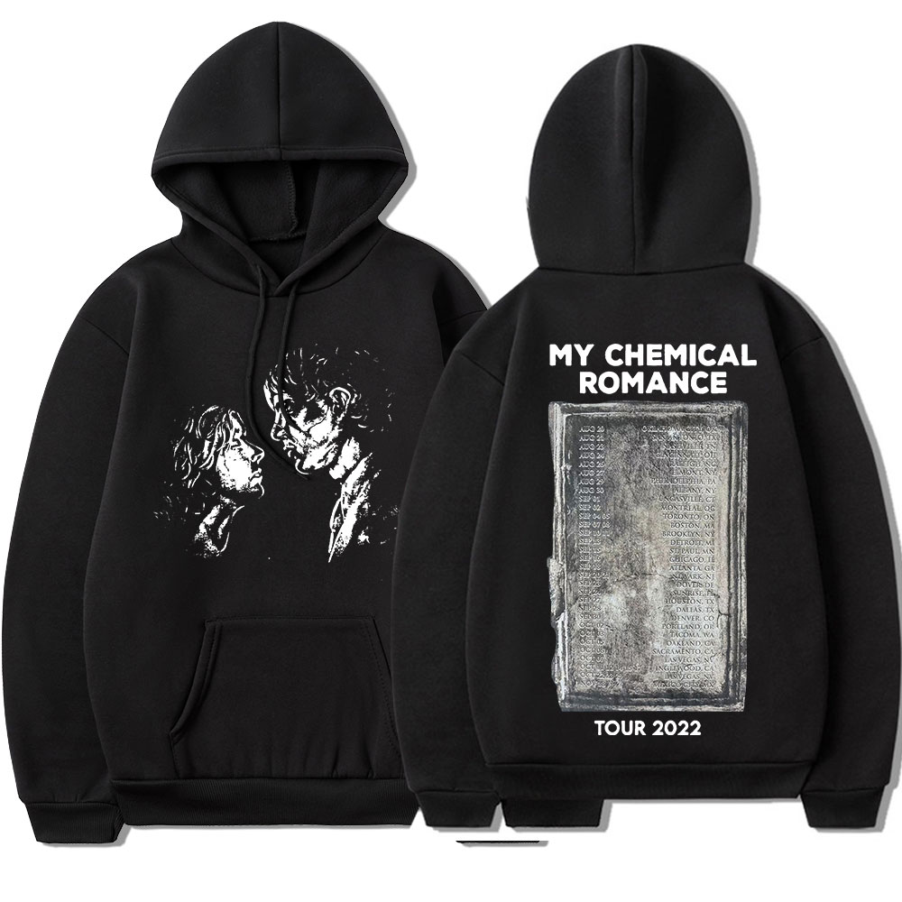 Sheruniverse Vintage Rock Band My Chemical Romance Tour Hoodie